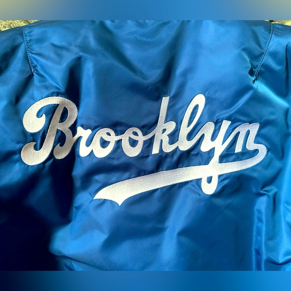 Vintage Brooklyn Dodgers Bomber Jacket